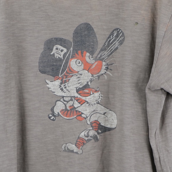 Detroit Tigers MLB Baseball Retro Logo T Shirt - Picture 4 of 11